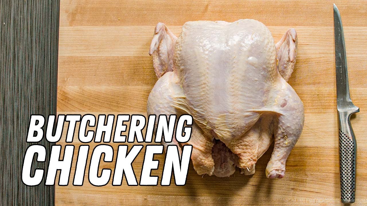 How To: Butcher A Chicken - YouTube