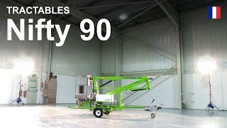 Nacelle élévatrice tractable | Nifty 90 vidéo du produit