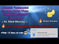 Create desktop notification using python 💡💡|| python projects for beginners || Project Maker
