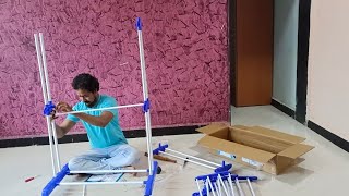 कपडे सुकवण्याचे स्टँड | Unboxing video | clothes drying stand and easily assemble #unboxing  #vlogs