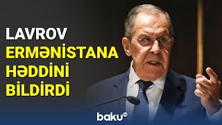 Lavrov: Ermənistanın ABŞ ilə təlimlərlə bağlı fəaliyyətləri Rusiyada təəssüf doğurur