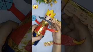 Dusshera craft ideas 😱| Raavan making #trending #viral #dussehra #diwali #shorts