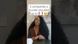 You don't want to go to these trucking companies ❗️🤔