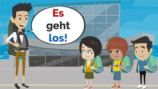 Deutsch Lernen mit Geschichten zum Einschlafen - Die Klassenfahrt