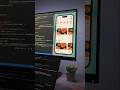 Food Delivery App in React Native 🔥 #shorts #reactnative #reactjs #javascript #expo #uidesign #ui