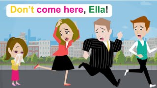 Ella has the flu - Simple English Story - Ella English