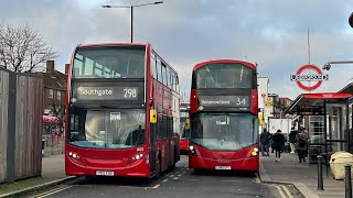 London Bus Observations at Arnos Grove Station[30/12/24]