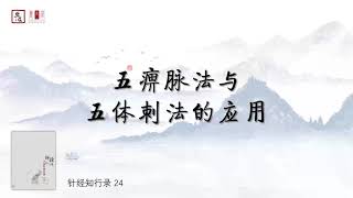針經知行錄28 二四、五痺脈法與五體刺法的應用（针经知行录28 二四、五痹脉法与五体刺法的应用）樂道中醫 聞書院 有聲書丨乐道中医 闻书院 有声书