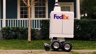 FedEx's autonomous robot SameDay Bot delivers packages to your doorstep
