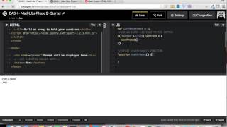 MadLibs Tutorial - Part 2