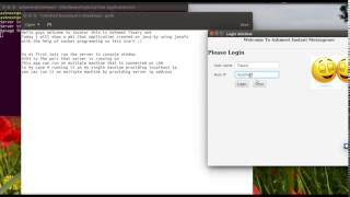 Chat Application in java using javafx