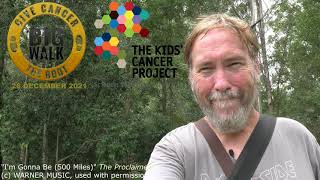 Captain Australia's BIG WALK (for the Kid's Cancer Project)