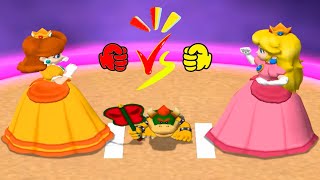 【マリオパーティ GameCube】 すべての決闘ミニゲーム デイジー姫 VS ピーチ姫