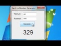 Visual Basic Random Number Generator