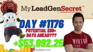 POTENTIAL $80+ DAYS AHEAD?!...My Lead Gen Secret Case Study Results 2025 (Day #1176)