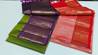 KK-51 | Kanchi Kanjavaram Pattu Sarees | Avl@5300#8499933390 @Varalaxmi Silks-36,37 Lpt Market Hyd