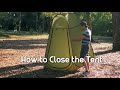 wolfwise blazers a10 green pop up privacy tent