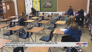 Adjustments made at Randolph County Schools to keep kids in class