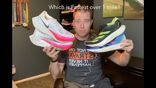 Super Shoe Showdown: Alphafly, Vaporfly, Takumi Sen 8 and Adios Pro 3: Which is fastest over 1 mile?