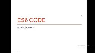 ES6 | ECMAScript | Tutorial #3