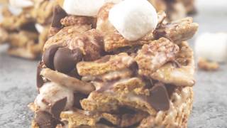 Golden Graham S'mores Bars