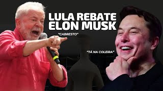 LULA rebate ELON MUSK por críticas a Alexandre de Moraes