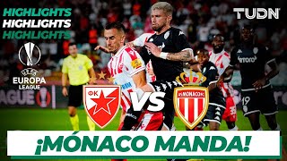 Highlights | Estella Roja vs Mónaco | UEFA Europa League 22/23-J1 | TUDN