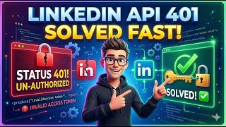 How I Solved the LinkedIn API Status 401 Invalid Access Token Error FAST! #INVALID_ACCESS_TOKEN