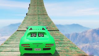 MASSIVE SKY RAMPS (GTA 5 Funny Moments)