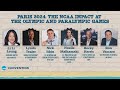 ncaa featured session paris 2024 the ncaa impact at the olympic and paralympic games