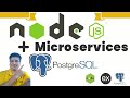 Create Nodejs Javascript Microservices with PostgresDB | Nodejs Express PG Sequelize Tutorial