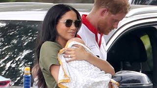 Meghan Markle Steps Out And Stuns With Baby Archie
