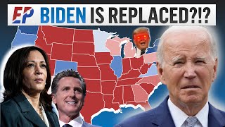 2024 Election Map Prediction if Joe Biden Drops Out | TRUMP vs. ???