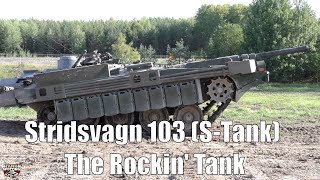 Stridsvagn 103 (S-Tank) The Tank With The Swing [4K]