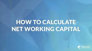 How to Calculate Net Working Capital