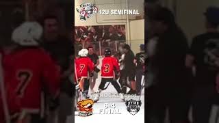 It got a little heated at NARCH 12U semis!