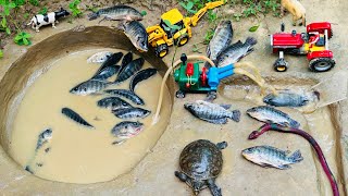 Catch fish using mini water pump | fishing exciting | diy tractor ‪@Mini fish Creator