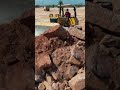 👆Wonderful Skills Smart Operator Dozer Fearlessly Pushes Colossal Stones, Trucks Unload Rocks #short