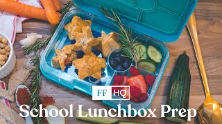 School Lunchbox Recipe: Homemade Egg Muffins, Fruit & Veg