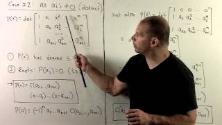 Vandermonde Determinant