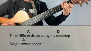 Three Little Birds Guitar Play-Along