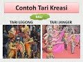 mengenal tari kreasi kelas 6