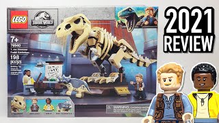 LEGO Jurassic World T-Rex Dinosaur Fossil Exhibition (76940) - 2021 Set Review