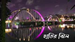 রাতের অন্যরকম হাতির ঝিল | Hatirjheel Night View