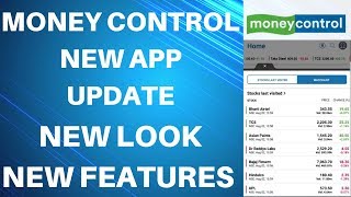 Money Control.com Stock Market App - New App Update