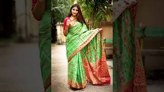 Latest Beautiful Pure Soft Silk Saree Design |Traditional Saree Look❤️Designer saree #Sarees #saree