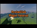 Minecraft ProAntiTab Plugin Tutorial