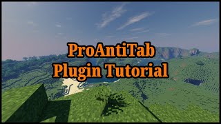 Minecraft ProAntiTab Plugin Tutorial