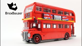 Lego Creator 10258 London Bus - Lego Speed Build
