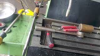 화천밀링 범용밀링  호리젠탈 사용법 milling machine restoration manual